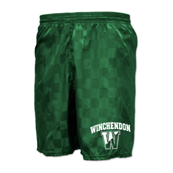 CHECKERED SOCCER SHORTS