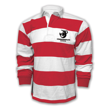 100% COTTON LONG SLEEVE RUGBY SHIRT