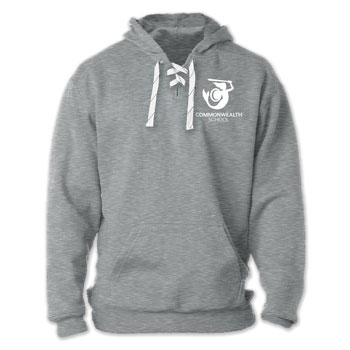 SPORT LACE-UP HOODIE