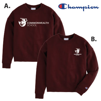 LADIES CHAMPION POWERBLEND SWEATSHIRT