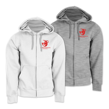 ZIP HOODED SWEATSHIRT