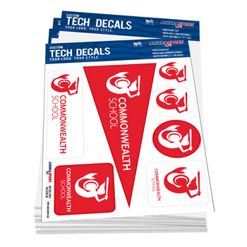 COMMONWEALTH SCHOOL TECH DECALS