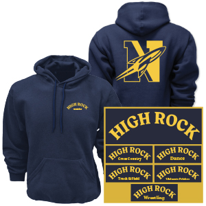 HOODED SWEATSHIRT - HIGH ROCK ATHLETICS