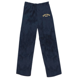FUZZY BUNK PANTS WITH LOGO