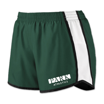 LADIES RETRO TRACK SHORT - PARK ATHLETICS