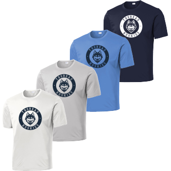 SPORT TEK COMPETITOR SHORT SLEEVE TEE - HUSKIES