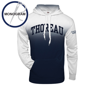 DIPPED PERFORMANCE HOODIE - CUSTOM EMBROIDERED NAME