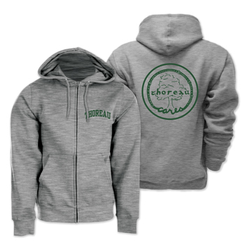 HOODED ZIP SWEATSHIRT - THOREAU CARES
