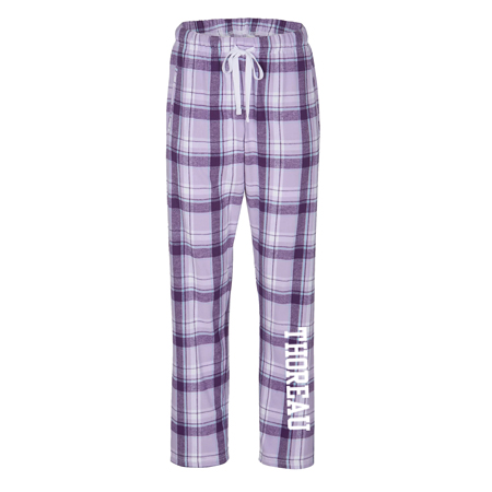 LADIES FLANNEL JAMM PANTS IN LAVENDER SOPHIA