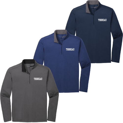 SILK TOUCH PERFORMANCE QTR ZIP