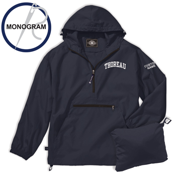 LIGHTWEIGHT PACK-N-GO PULLOVER WITH MONOGRAM