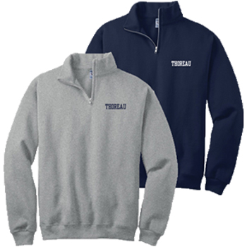 QUARTER ZIP SWEATSHIRT