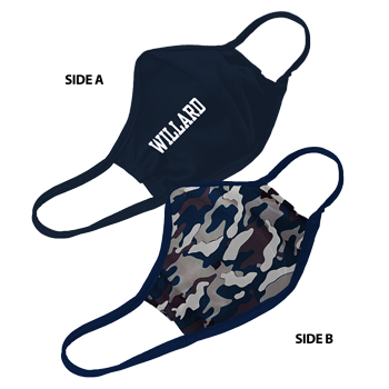 BADGER 3 PLY REVERSABLE FACE MASK