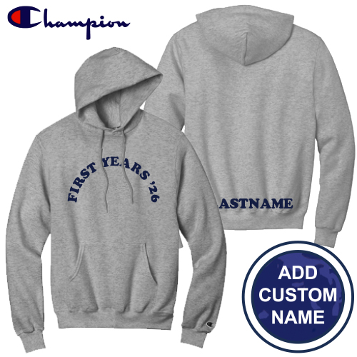 LAKOTA FIRST YEARS CHAMPION HOODIE (w/ CUSTOM NAME)