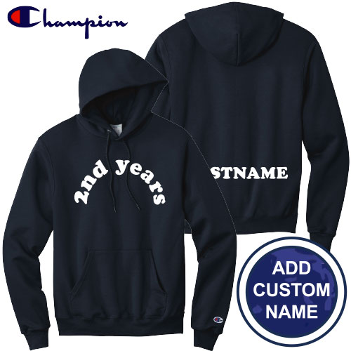 LAKOTA SECOND YEARS CHAMPION HOODIE  (w/ CUSTOM NAME)