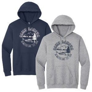 HOODED SWEATSHIRT - LAKEFRONT CIRCLE LOGO