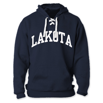 LACE-UP SPORT HOODIE