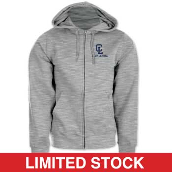 LAKOTA HOODED ZIP SWEATSHIRT - CL LOGO