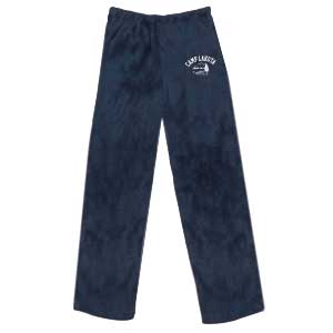 FUZZY BUNK PANTS w/ LOGO