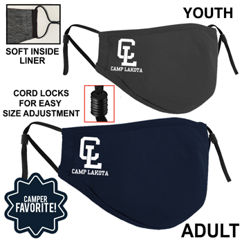 ADJUSTABLE DRI FIT FACE MASK