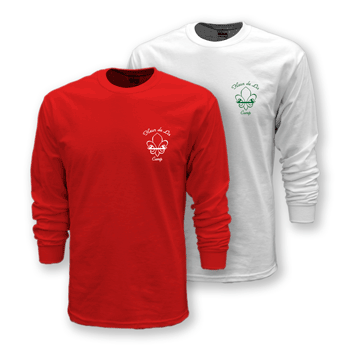 100% COTTON LONG SLEEVE TEE