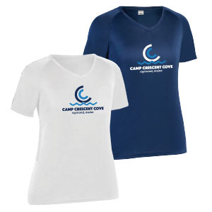 LADIES ELITE V-NECK TEE