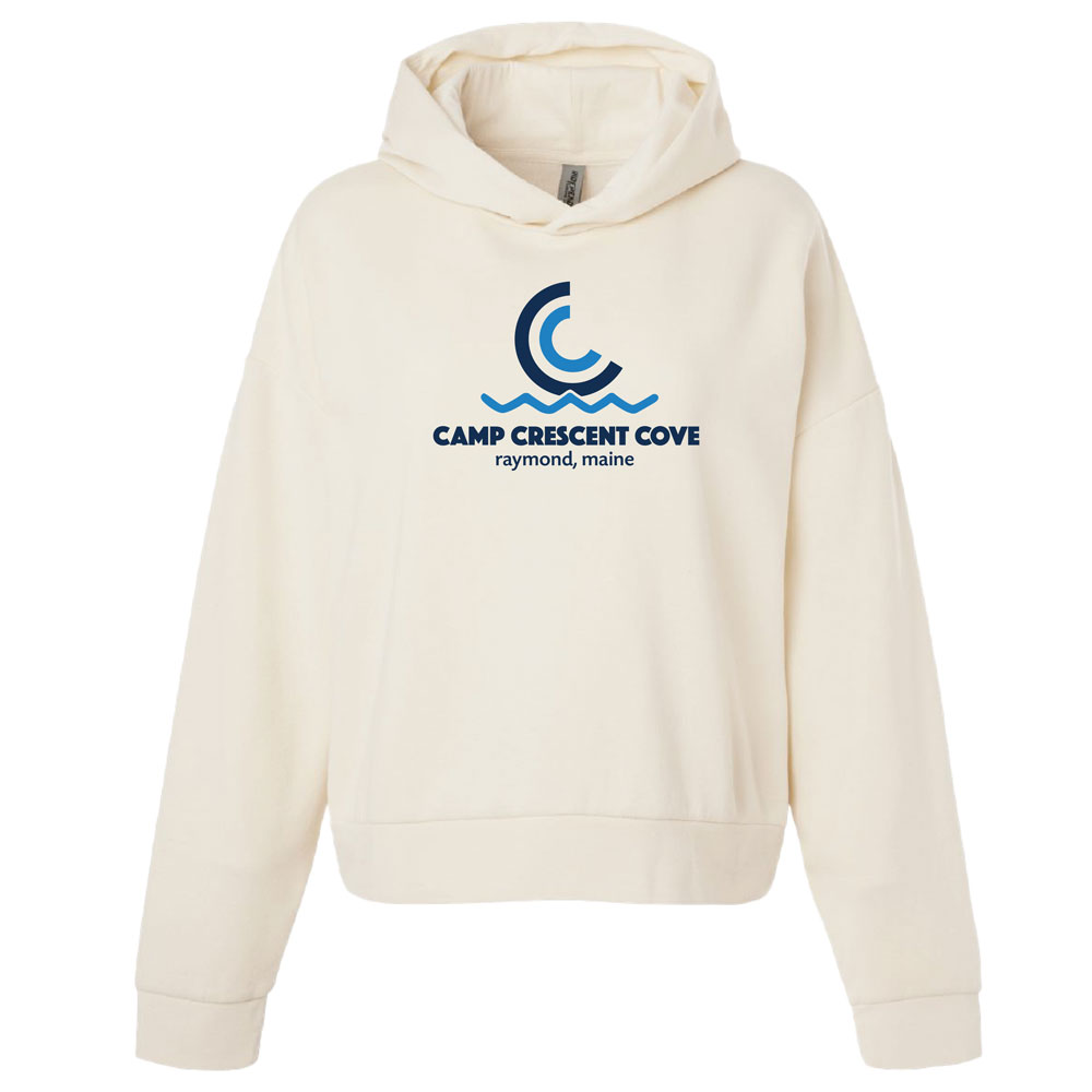 CRESCENT COVE LADIES CALIFORNIA RINGSPUN HOODIE