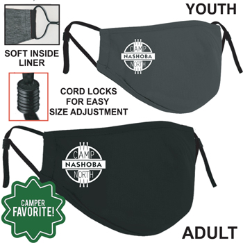 ADJUSTABLE DRI FIT FACE MASK