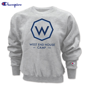 CHAMPION CROSS WEAVE CREW SWEATSHIRT