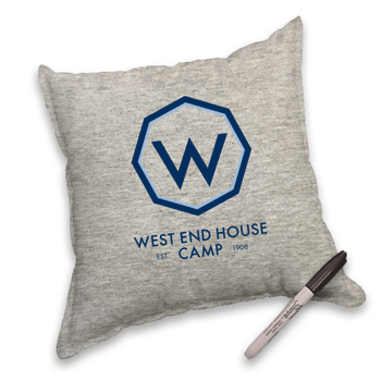 AUTOGRAPH PILLOW WITH LOGO