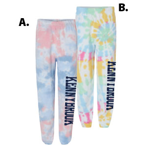 TIE DYE SWEATPANTS