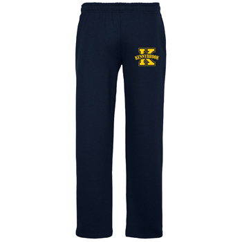 OPEN BOTTOM SWEATPANTS
