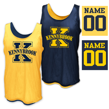REVERSIBLE MESH JERSEY w/ NAME AND NUMBER