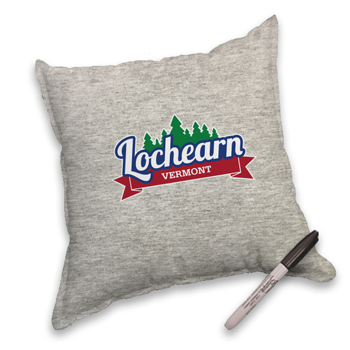 AUTOGRAPH PILLOW WITH LOGO