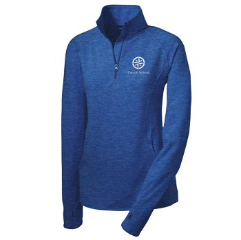 WOMEN'S SPORT-WICK QTR ZIP