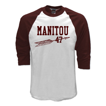 MANITOU ALUMNI BASEBALL TEE