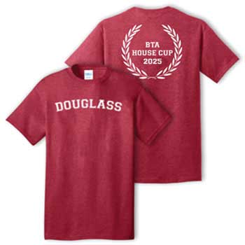 DOUGLASS HOUSE TEE - HOUSE CUP 2025 CHAMPS TEE
