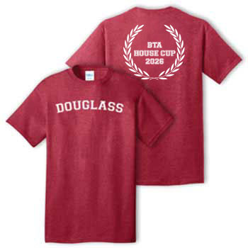 DOUGLASS HOUSE TEE - HOUSE CUP 2026 CHAMPS TEE