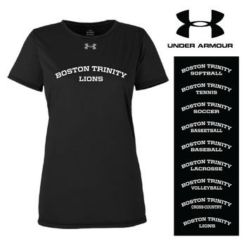 WOMEN'S UNDER ARMOUR TEE - BTA ATHLETICS