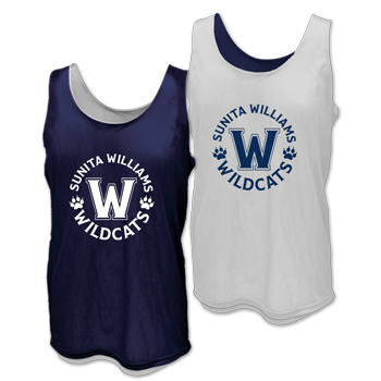 REVERSIBLE MESH BASKETBALL JERSEY