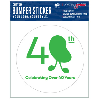 BEANSPROUTS 40TH ANNIVERSARY BUMPER STICKER