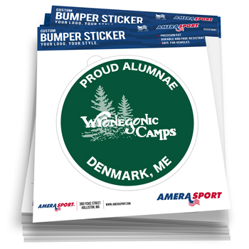 WYONEGONIC ALUMNAE BUMPER STICKER