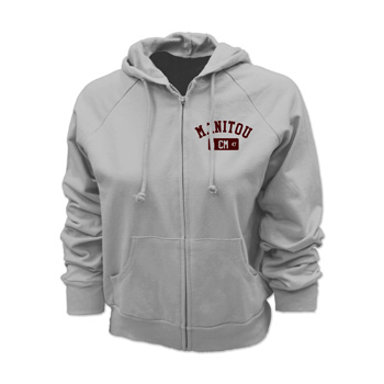 MANITOU ALUMNI WOMENS CALIFORNIA ZIP HOODIE