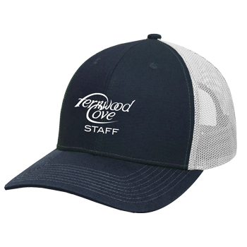 TRUCKER HAT WITH MESH BACKING