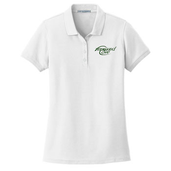 WOMEN'S PIQUE KNIT POLO SHIRT