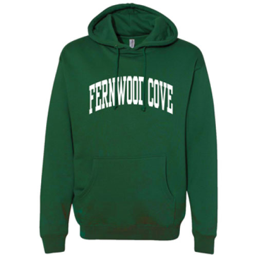 HEAVYWEIGHT PIGMENT DYED HOODED SWEATSHIRT