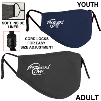 ADJUSTABLE DRI FIT FACE MASK