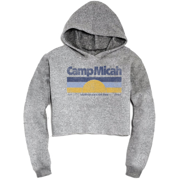 LADIES' CROPPED HOODIE