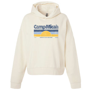 MICAH WOMEN'S SUNSET LOGO RINGSPUN HOODIE