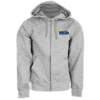 ZIP HOODED SWEATSHIRT